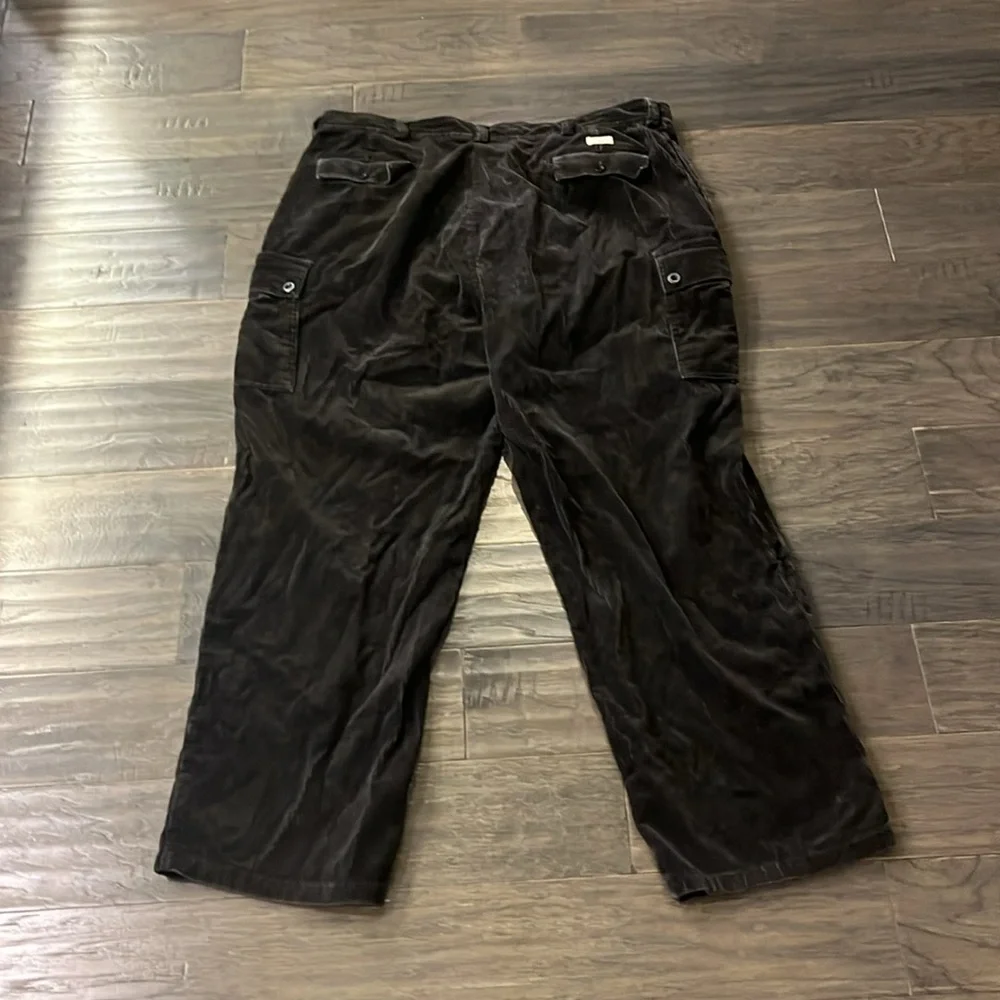Polo Ralph Lauren Corduroy Cargo Pants Vintage Brown Mens Size 40x30